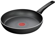 Тиган Tefal C2920653 Force, 28 см, Незалепващо покритие, Thermo-signal, Индукция, Черен