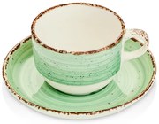 Gural Porselen - Green Чашка с чинийка 230ml. (NBNEO02CT50YS)