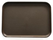 Horecano - Пластмасова табла за сервиране кафява 30x45,5x1см JW-A1218P