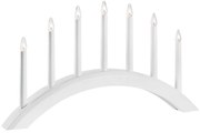 Markslöjd 705953 - Коледен свещник AVENTO 7xE10/3W/230V бял