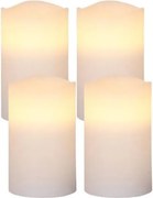 Eglo 410036 - Комплект 4x LED коледна декорация MAY LED/0,066W/3xAAA бяла