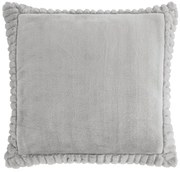 Dekorační polštář 55x55 cm Velvet and Faux Fur – Catherine Lansfield