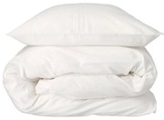 Бяло спално бельо от органичен памук 200x140 cm Wave Optical - Södahl