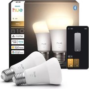 КОМПЛЕКТ 2x димируема LED крушка Philips Hue WHITE E27/7W/230V 2700K