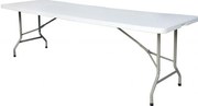 Сгъваема маса за кетъринг 244cm White