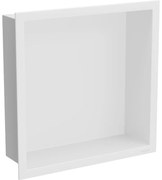 Mexen X-Wall-R стенна рафт с яка 30 x 30 см, бяла - 1920303010