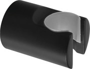 Sapho - Кръгла фиксирана стойка за душ/матов черен