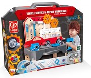 Hape - Детски игрален комплект, Многофункционална работна маса, 71 части
