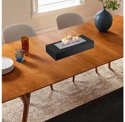 BIO камина INDIA 8,5x49 cm, 2,5 kW, черна серия INDIA/CZARNY/TUV