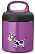 Детски термос за храна Carl Oscar 109102, 300 мл, Запазва храната топла до 4 часа, VacuumShield, Без BPA, Лилав