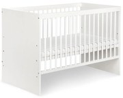 KLUPŚ - Бебешко креватче KAROLINA I 120x60 см бор/бяло