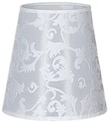 Абажур НОРМАНДИЯ БЯЛ - конус, долно окачване, E27