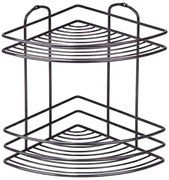 ПОСТАВКА ЗА БАНЯ TEKNO TEL BK-022B 2 нива/ъгъл черно