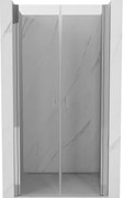 Mexen Mist пантиращи врати за душ 85 см, прозрачни, хром - 8A7-085-000-01-00
