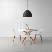 Кухненски стол Nolan-Бял (4) парчета