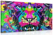 Картина на платно – Пъстроцветен звяр