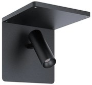 Eglo 67563 - LED Аплик с рафт CIGLIE LED/8,1W/230V черен