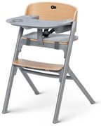 KINDERKRAFT SELECT - Детско столче за хранене 3в1 LIVY Premium дъб