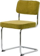 Зелен велурен трапезен стол Rupert – Unique Furniture