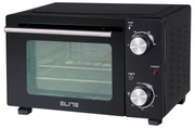 Разопакован: Мини фурна Elite EMO-2510, 800W, 10 л, 2 нагревателя, От 90 до 230C, Таймер 30 мин, Черен