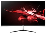 Монитор Acer Nitro ED320QRS3biipx, 31.5" Curved 1500R VA, Anti-Glare, ZeroFrame, FreeSync, 1ms(VRB), 3000:1, 250nits, 1920x1080 FHD, 180Hz, 2xHDMI, DP, Audio out, BluelightShield, Tilt, Black