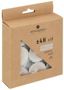 Чаени свещи без аромат atmosphera Hugo, 18 бр - Бежов