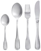 Прибори за хранене от неръждаема стомана в сребрист цвят 16 бр. Attaché – Gense