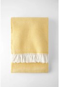 Меденожълто одеяло със съдържание на памук , 140 x 180 cm Skyline - Euromant