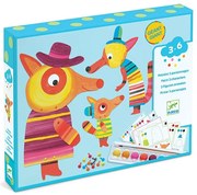 Djeco - Комплект Направи три гигантски животни DJ09897