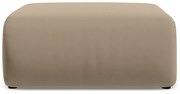 Бежова кадифена табуретка Ekahi – Makamii