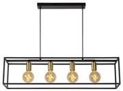 Lucide 00424/04/30 - Висящ полилей RUBEN 4xE27/40W/230V