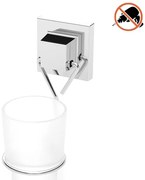 ПОСТАВКА ЧАША TEKNO TEL EF-274 , стъкло/дв.залепване