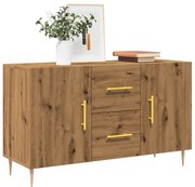 857319 vidaXL Сайдборд, дъб артизан, 100x36x60 см, инженерно дърво