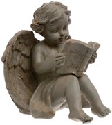 Декоративна фигура atmosphera Angel, Смола, 16 cm, Асорти