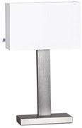 ByRydens 4002680-6524 - Настолна лампа PRIME 1xE27/5W/230V бяла/матов хром