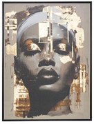 Картина atmosphera Magdalena, Принт на платно 60x80 см, Ефект алуминий