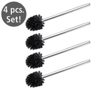 WENKO 24089800 - Четка за тоалетна, 8x35 см, неръждаема стомана/сребриста/черна