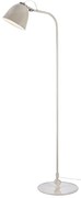 Сиво-бежова подова лампа с метален абажур (височина 130 cm) Tilt – Markslöjd