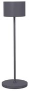 Тъмно сива преносима LED лампа Farol - Blomus