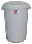 Planet Кош с капак UP104, 50 L, сив