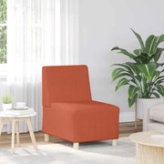4108502 vidaXL Модулен диван без ръкави Оранжево 55 x 74 x 82 см Кадифе