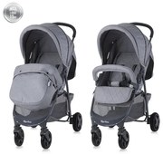 Детска количка MARTINA с покривало LORELLI - Cool GREY