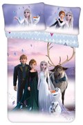 Памучно детско спално бельо за детско креватче 100x135 cm Frozen 2 – Jerry Fabrics