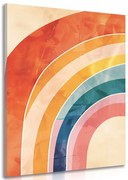 Картина на платно – Дъга Peach Fuzz