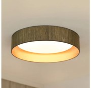 Brilagi - LED таванно осветление BOSTON ROLLER LED/24W/230V пр. 45 см кафяво/зла