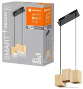 Ledvance - LED Димируем пендел DECOR WOOD 3xLED/7W/230V Wi-Fi