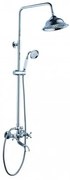 Душ система ICT 6851 "РЕТРО", Inter Ceramic, със смесител, пита, слушалка и шлаух