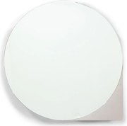 Кафяво-сив метален стенен/с огледало шкаф за баня 55x55 cm Sonnet – Spinder Design