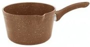 Hascevher - Алуминиева касерола за мляко с незалепващо покритие 14см кафява HR-GRANITE-(ESLDGR0214001)