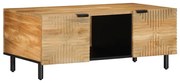 4017732 vidaXL Масичка за кафе кафява 100x54x40 cm Масивна дървесина Манго